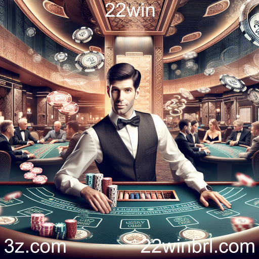 Experiência Imersiva no Casino Ao Vivo da 22win